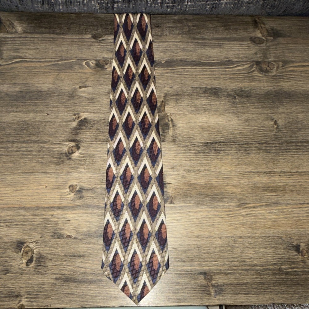 Vintage J.Z. Richards Silk Men's Tie: Handmade